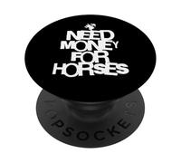 Hai bisogno di soldi per i cavalli PopSockets PopGrip Adesivo
