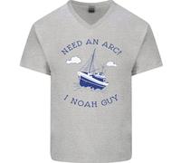 Hai Bisogno Di Un Arc? Io Noah Guy Divertente Ateo Maglietta In Cotone A V