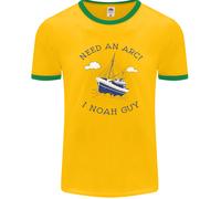 Hai Bisogno Di Un Arc? Io Noah Guy Divertente Ateo Uomo Ringer T-Shirt FotL