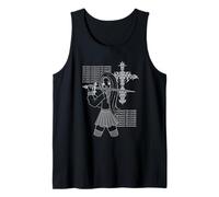 Hai conquistato i Nemici Incrociati Y2K Anime Goth Girl Canotta