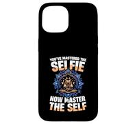 Hai padroneggiato il selfie ora padroneggia il self yoga Custodia per iPhone 15