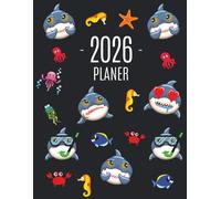 Hai Planer 2026: Wochenplaner 2026 | Monatsplaner 12 Monate Organizer | Einfacher Überblick über die Terminpläne | Agenda mit Raum für Notizen