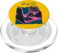 Hai provato a miagolare su di esso Cat Tech Support Funny PopSockets PopGrip per MagSafe