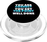 Hai ragione, ottieni il punto, ben fatto PopSockets PopGrip per MagSafe