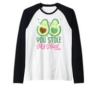 Hai rubato gli avocado del mio cuore Maglia con Maniche Raglan