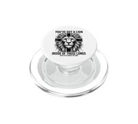 Hai un leone dentro quei polmoni cristiani religiosi PopSockets PopGrip per MagSafe