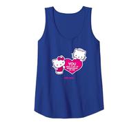 Hai Un Modo di illuminare la mia Giornata - Hello Kitty Canotta, Donna, Blu Reale, XL