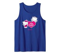 Hai Un Modo di illuminare la mia Giornata - Hello Kitty Canotta, Uomo, Blu Reale, S