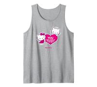 Hai Un Modo di illuminare la mia Giornata - Hello Kitty Canotta, Uomo, Grigio Melange, M