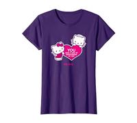 Hai Un Modo di illuminare la mia Giornata - Hello Kitty Maglietta, Donna, Viola, S