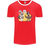 Hai Visto Le Mie Uova Divertente Coniglio Di Pasqua Uomo Ringer T-Shirt FotL