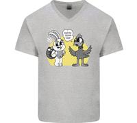 Hai Visto Le Mie Uova Divertenti Coniglio Di Pasqua Maglietta In Cotone A V