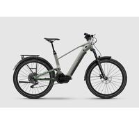 Haibike Bici Elettrica da City/Trekking ADVENTR 4 High Grigio/Verde Bambù