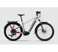 Haibike Bici Elettrica da City/Trekking TREKKING 7 High Grigio/Rosso/Blu Tenue
