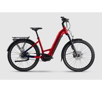 Haibike Bici Elettrica da City/Trekking TREKKING 9 ABS Low Rosso Dinamite/Blu