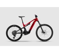 Haibike Bici Elettrica Full MTB ALLMTN CF 9 High Rosso/Nero/Platino Lucido