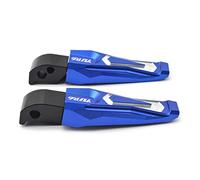 HaiBing per Yamaha YZFR6 YZF R6 1999-2008 Moto Poggiapiedi Pedane Pedali Posteriore Pedane Pedane Resto Accessori di aggiornamento di Ricambio (Colore : Blu)