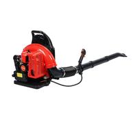 Haibinsuo Soffiatore a gas da 80 cc, spazzaneve a 2 tempi con serbatoio dell'olio da 2,3 l per la cura del prato, giardino, cortile, marciapiedi, pulizia garage (900 CFM, 206 MPH) rosso