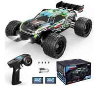 HAIBOXING Auto telecomandata 18858E, 1/18 Nuovo modello 4WD 36+ km/h Hobby Offroad Monster truck con 2 batterie, impermeabile RC Truggy RTR giocattolo fuoristrada 35 minuti di autonomia