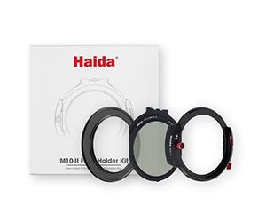 Haida M10-II - Kit porta filtro 100 mm, con anello adattatore da 82 mm