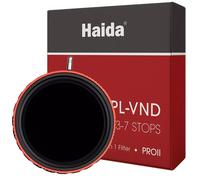 Haida PRO II CPL-VND 2 in 1 Filter, Variable ND 3-7 Stops CPL, 67/72/77/82/86mm