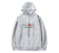 Haiden Henderson Merch Hell of a Good Time Felpa con cappuccio a maniche lunghe unisex per fan, Grigio, M