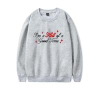 Haiden Henderson Merch Hell of a Good Time, felpa con cappuccio girocollo per uomo e donna, Grigio, M