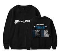 Haiden Henderson Merch The Tension Tour - Felpa girocollo unisex a maniche lunghe, Nero , M