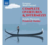Haider Friedrich Dir - Complete Overtures And Intermezzi