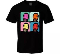 HAIDIOU Ol Dirty Bastard Warhol Rap T Shirt Black S