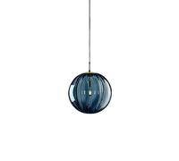 HAIDU Lampada a Sospensione con Decorazione a Testa Singola a Vite E14, plafoniera in Stile Creativo Nordico, Paralume per lampadario in Vetro colorato, Lampada a Sospensione Ristorante Camera da Let