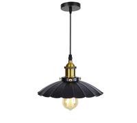 HAIDU Lampadario in stile industriale nordico, lampada a sospensione in ferro battuto creativa e unica, lampada a sospensione da soffitto con attacco E27, apparecchi di illuminazione decorativi per r