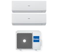 Haier Climatizzatore Dual Split Inverter 9000 + 9000 Btu Wi-Fi Flair