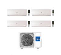 Haier Climatizzatore Quadri Split Flexis Plus White 7+9+12+18 Con 4U75S2SR5FA Inverter Wi-Fi Classe A++