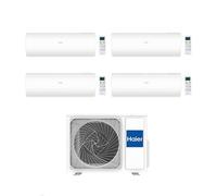 Haier Climatizzatore Quadri split Pearl 7+7+7+12 con 4U75S2SR5FA Inverter R-32 Wi-Fi Classe A++/A+
