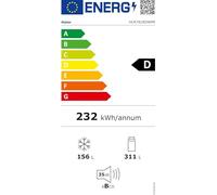 Haier Combinazione frigo-congelatore CUBE 83 SERIE 7 HCR7818DNMM, larghezza 83 cm, altezza 182 cm, capacità 467 l, Daylight, HumidityZone, Air Surround