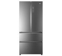 Haier FD 83 Serie 7 HB18FGSAAA frigorifero side-by-side Libera installazione 539 L E Argento, Titanio