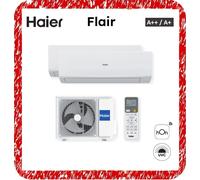 HAIER FLAIR CLIMATIZZATORE DUAL 9000+9000 INVERTER WIFI INTEGRATO