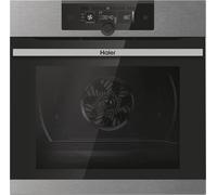 Haier Forno Elettrico da Incasso Ventilato Multifunzione con Grill Idrolitico + Pirolitico 70 Litri 60 cm Classe A+ colore Nero e Acciaio Inox - HWO60SM2...