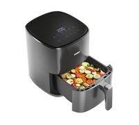 Haier Friggitrice ad aria I-Master, 6 in 1 con display touch, cuoci, arrostisci, griglia, scongela, capacità 5 litri per un massimo di 4 persone, [Nero]