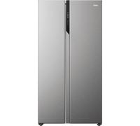 Haier SBS 90 Serie 5 HSR5918DNMP frigorifero side-by-side Libera installazione 528 L D Platino, Acciaio inox