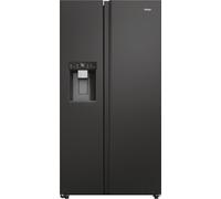 Haier Side by Side 90 SERIE 5 Frigorifero Frigorifero/Total No Frost/Smart HON-App/Humidity Zone/XXL Contenuto utile/Silenzioso solo 36 dB (A) / Distributore di acqua e cubetti di ghiaccio/Acciaio i