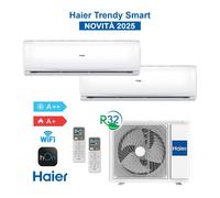 Haier H2U14TAAOUT + 2x HAS09TABIN Set Condizionatore Climatizzatore DualSplit Tr