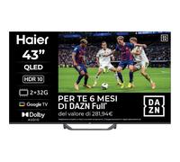 Haier TV QLED 43" H43q80fux nero