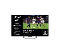 Haier TV QLED 43" H43q80fux nero