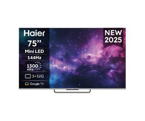 HAIER H75M90EUX TVC 75" 4K MINILED GOOGLE 144HZ