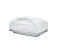 Haier HAGCB40 Cheese Box, vassoio in porcellana e coperchio - Trasparente