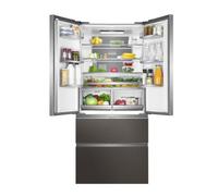 Haier FD 83 Serie 7 HB18FGSAAA frigorifero side-by-side Libera installazione 539 L E Argento, Titanio