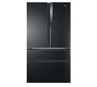 Haier HB26FSNAAA - Frigorifero Cube 4 Porte, Finitura Iconic Black, Libera installazione, ABT luce UV antibatterica, Nero - Iconic Black