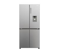 Haier Cube 83 Serie 3 HCR3818EWMM frigorifero side-by-side Libera installazione 463 L E Platino, Acciaio inox